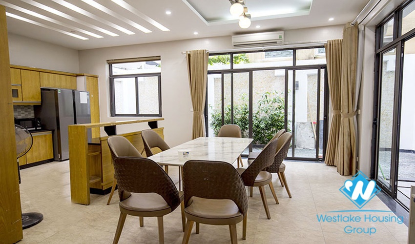 Newly renovated, painted and fully furnished villa for rent in Ciputra Hanoi